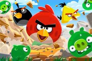 ANGRY BIRDS edible image cake topper birthday party cupcake boys bright vivid colors personalization made to order HOT