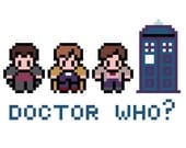 Doctor Who Cross Stitch Pattern (PDF) INSTANT DOWNLOAD