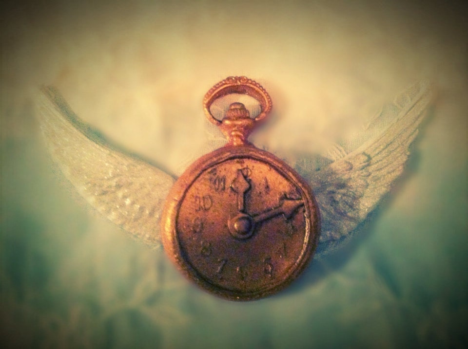 6 Steampunk Edible Pocket Watches with Wings