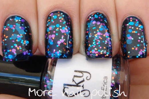 Twilight Sky Hand made custom nail polish