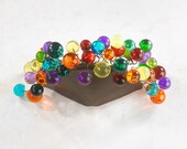 Wall lighting lamp, multicolor bubbles