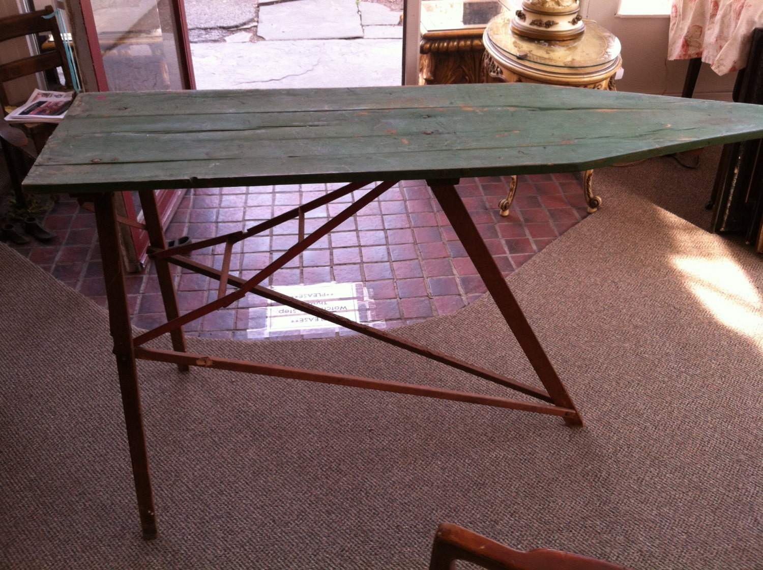 1940's Plymouth BEH & Co Inc NY Wooden Ironing Board