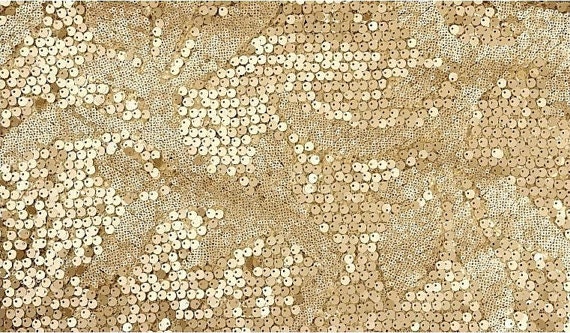 Gold Sequin Fabric Super Luxury Wedding Bridal Gown Dress Fabric Shower Lace Fabrics