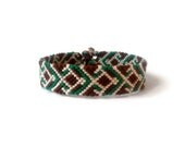friendship bracelet friendship wrist cuff bracelet unisex adult jewelry  "pointed arrow" 15,5 cm (6,1 inches)