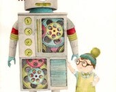 Howling's Robot (Print)