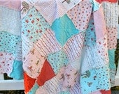 Picnic/Throw Quilt, Rag- The Simple Life- Tasha Noel- Ready to Ship