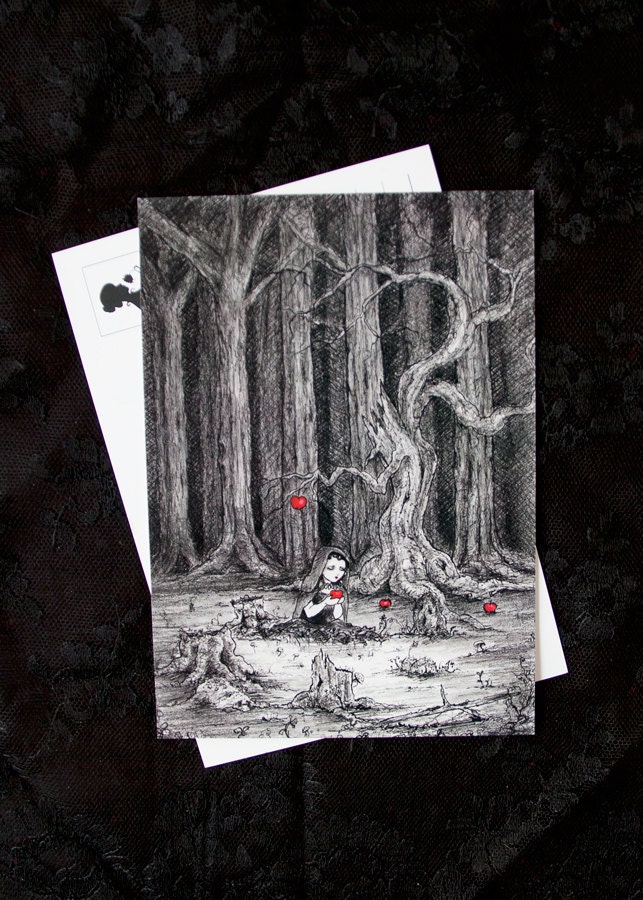 Postcard "Delirium" -A5 (5.8"x8.3")