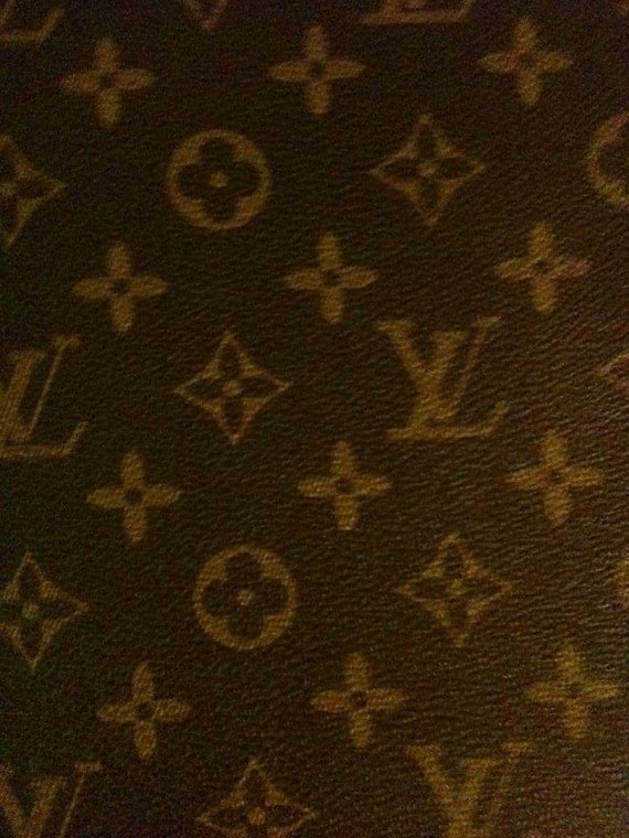 LV Louis Vuitton inspired Vinyl Fabric upholstery by Castle333