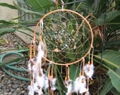 Snow Feather Boho Gypsy Hippie Dreamcatcher Kit Handmade How To Kit