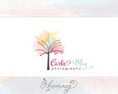 One of a kind, Custom Premade Watercolour Tree Logo Design