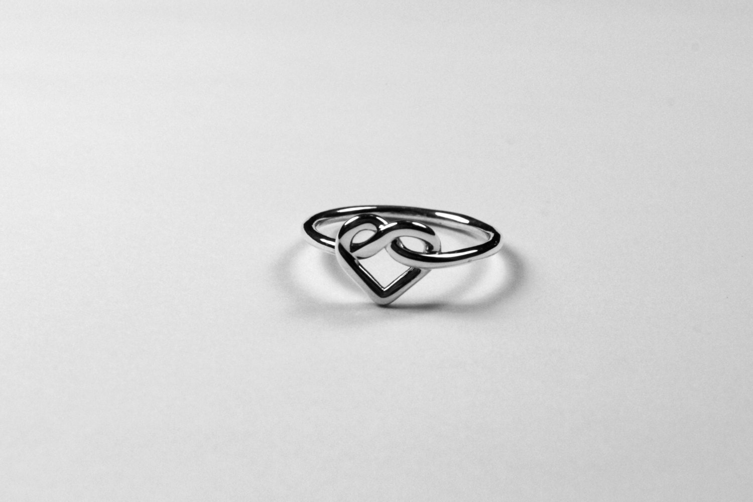 Infinity Heart Ring