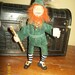 Leprechaun made of clay