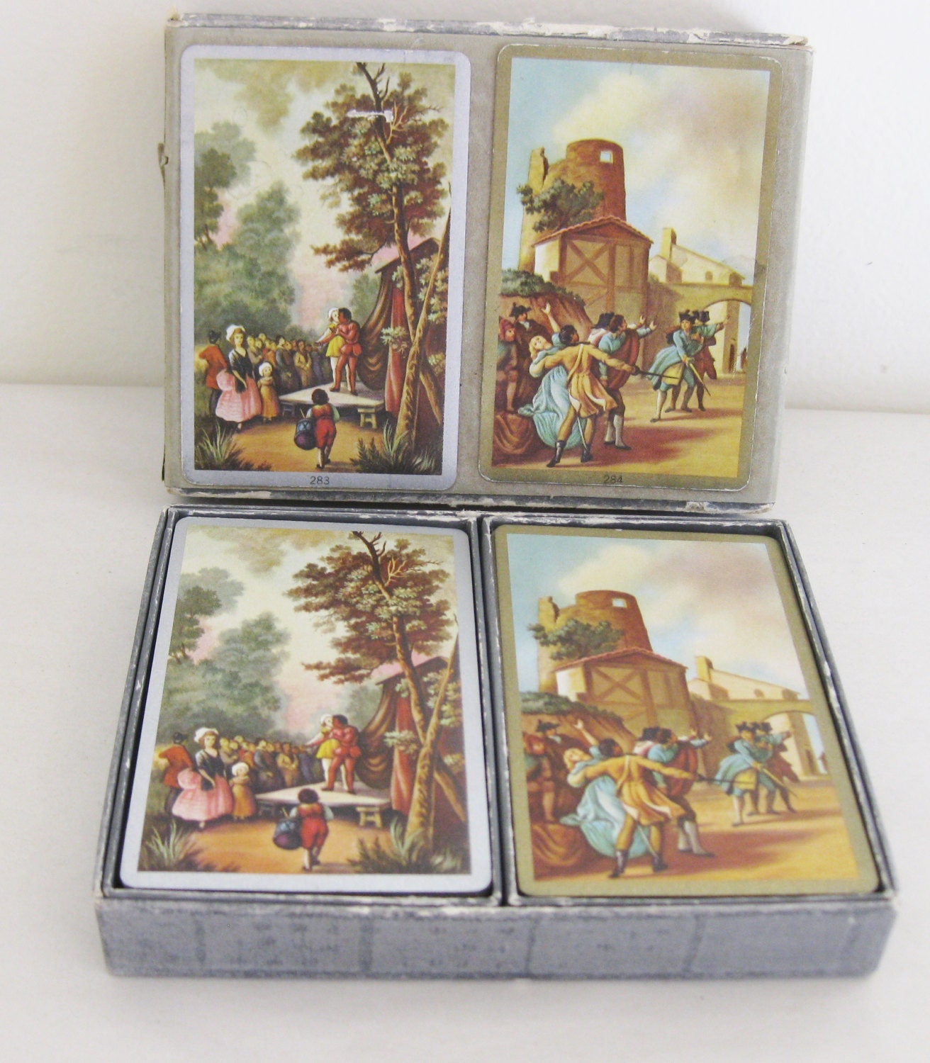 Playing Cards US Playing Card Co Congress Playing Cards Colonial Theme