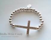 Beaded Cross Bracelet