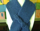 Ocean Blue mini scarf