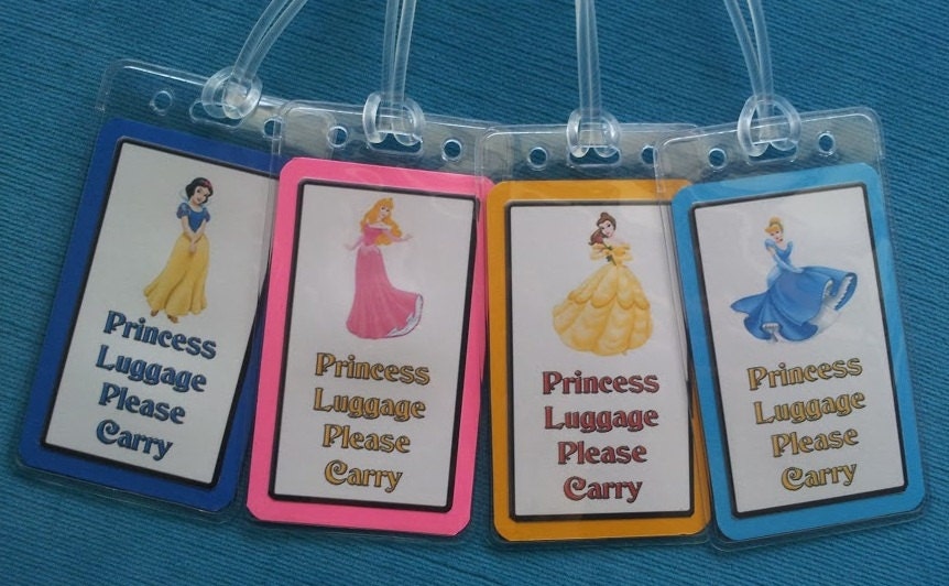 set-of-four-princess-luggage-tags-for-your-by-pixiedustedstitches