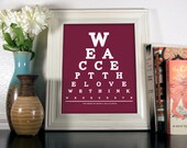 The Perks Of Being A Wallflower,We Accept The Love We Think We Deserve, 8 x 10 Giclee Print BUY 2 GET 1 FREE