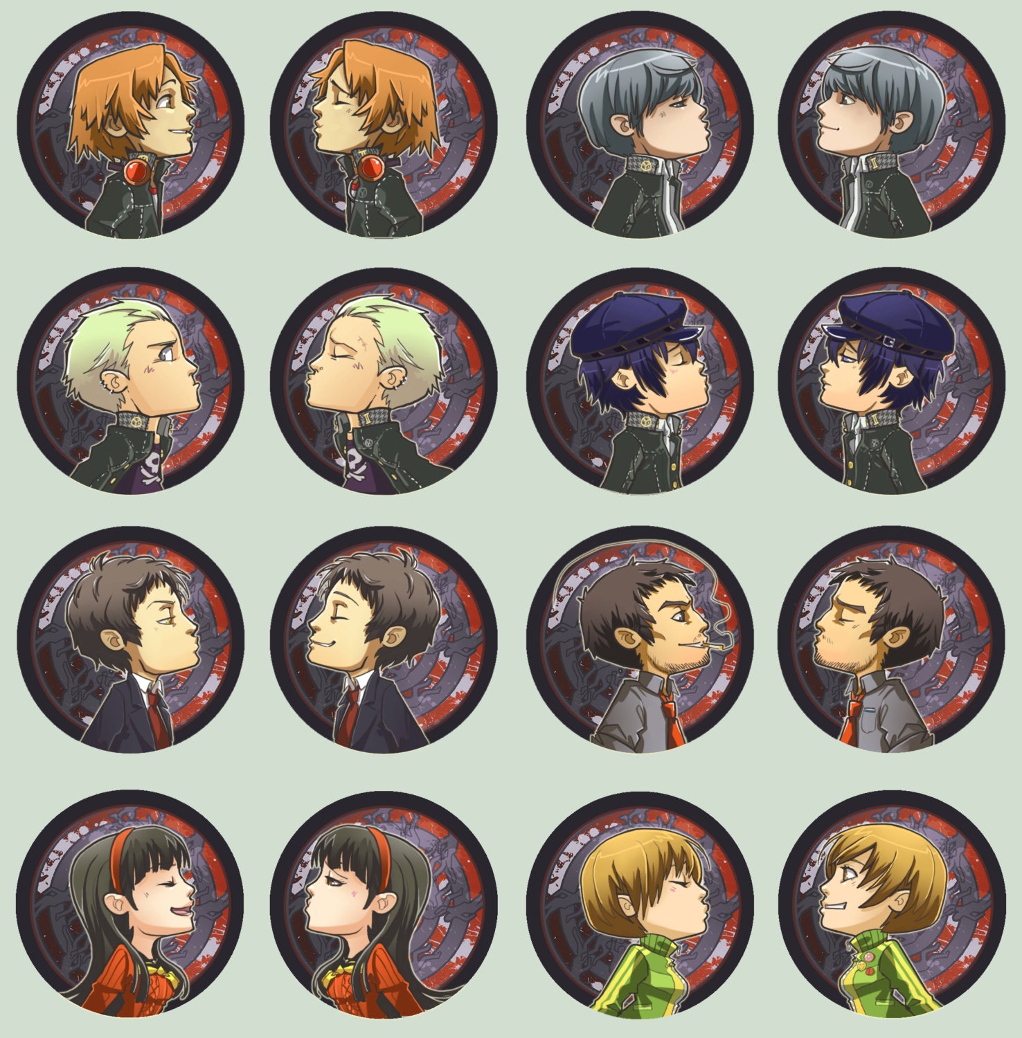Persona 4 OTPins