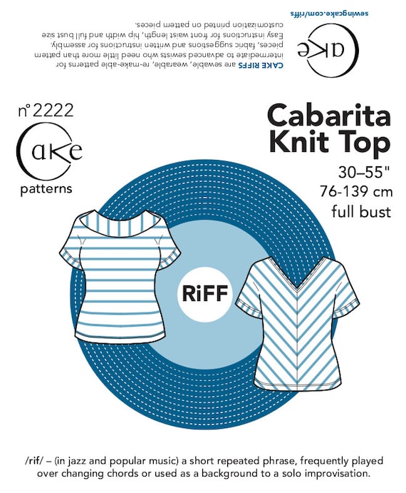 Cake Patterns Cabarita Top