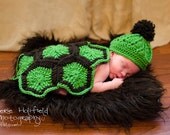 Turtle prop set for Newborn/Infant/Baby Photography