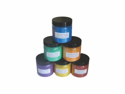 1 Ounce Set Rainbow POP Cosmetic Grade Mica for Soap Colorant