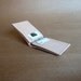 Minimalist Beige Leather Bifold Wallet - Made in USA