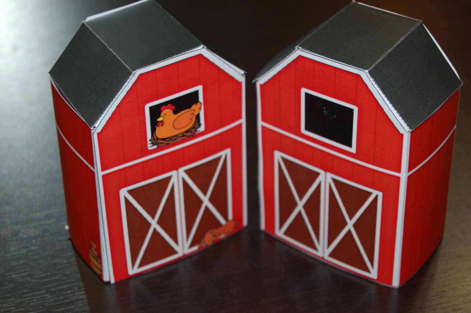 Personalized Printable Barn Party Favor Box Il_570xn