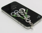 Fifty Shades of Grey Inspired iPhone Rhinestone Dustproof Ear Cap