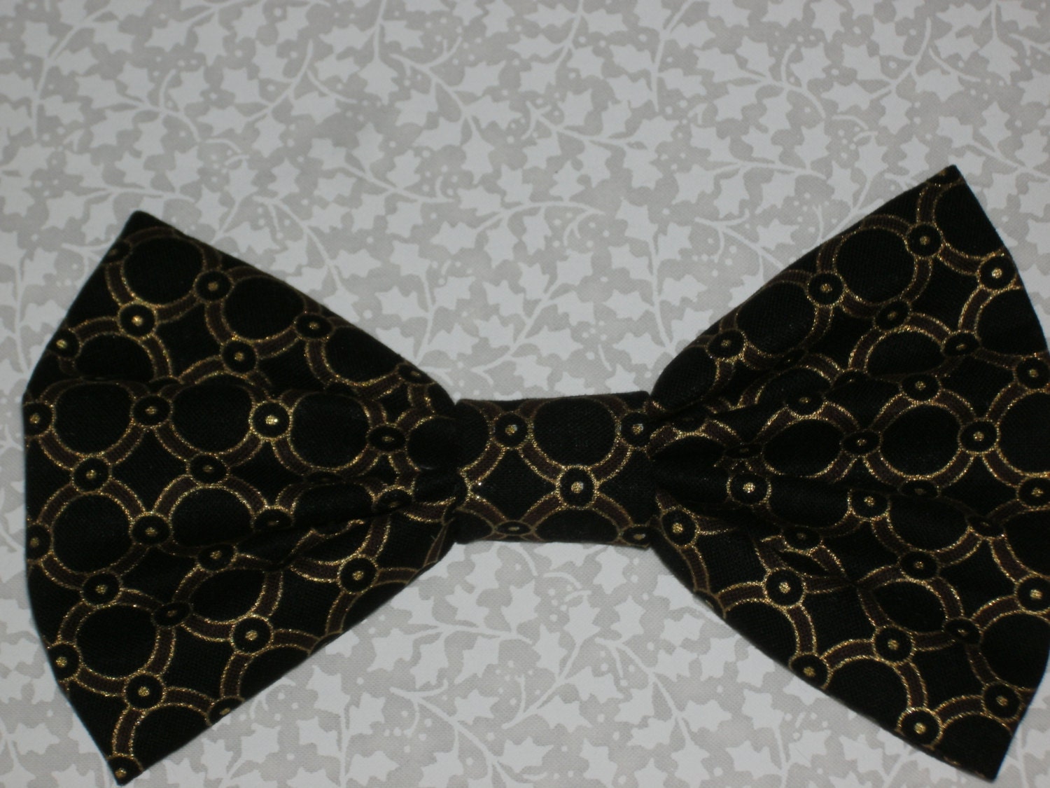 Fabric, hair bow, hair clip, bow with barrette, women, lady, teen, girl. Handmade.