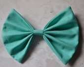 Aqua Green Hair Bow
