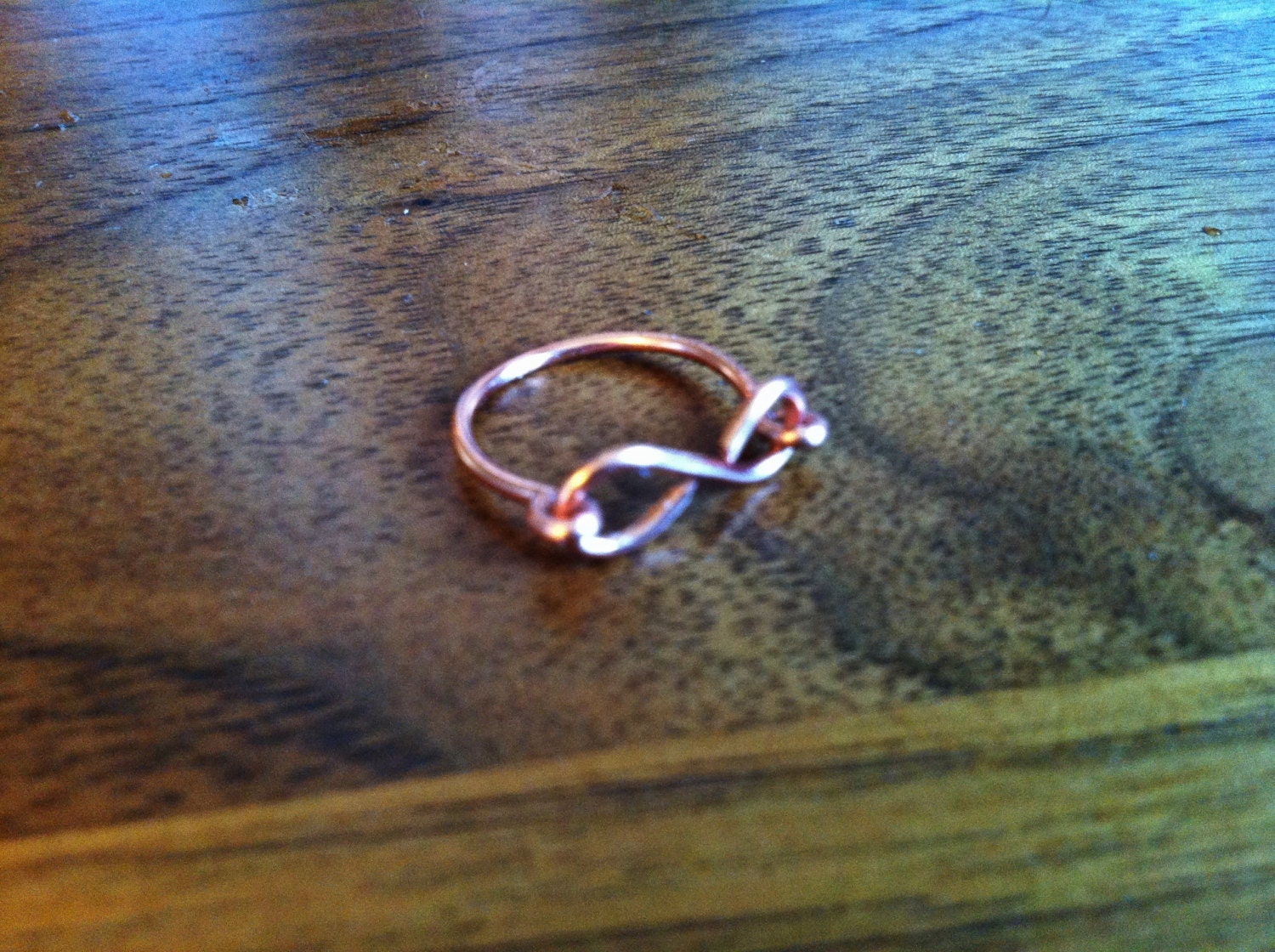 Wire-crafted Infinity Ring