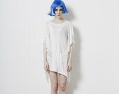 Cubic Gleichung Monica Jersey Dress - WHITE - FreaksKIMTAEHOON