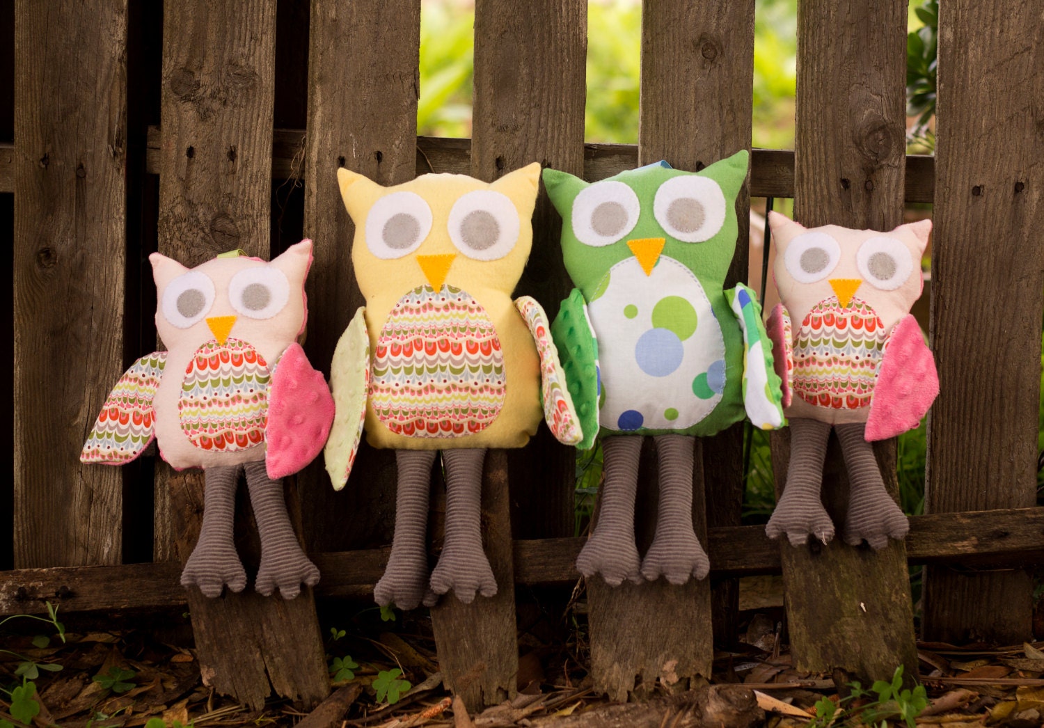 Owl Softie Printable PDF pattern