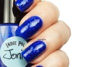 Joni  Nail Polish -  full size bottle - SUPER glitter  - Handmade