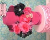 Photo Prop Girls Bib Necklace Posh Diva Girl, Gorgeous for Pictures...Weddings...Flower Girl Accessory Il_170x135
