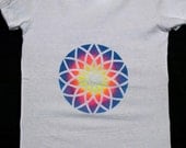Geometric Tshirt Graffiti - Dreamcatcher Altar - Women's Medium - Trippy Shirt