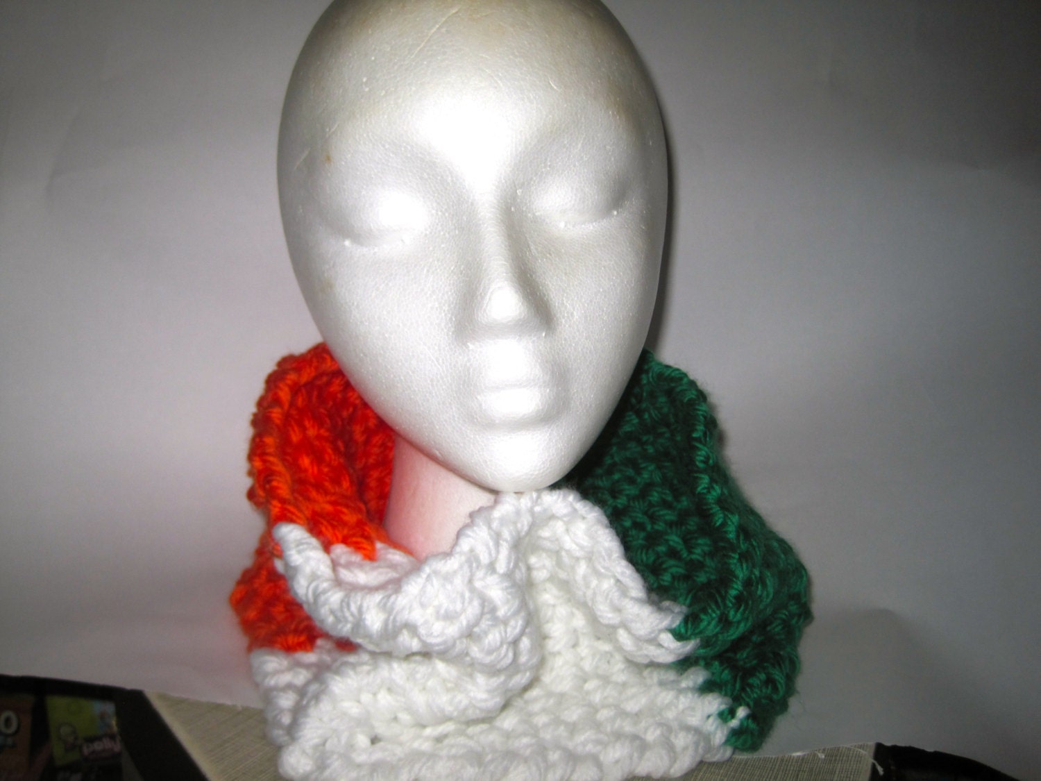 St. Patricks Day/ Irish Flag Cowl/Scarf