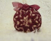 Gorgeous Primitive Quilted Ornament