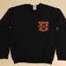 Unisex Custom Patch Pocket Crew Neck Sweatshirt