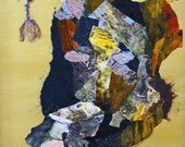 Invisible - an original collage 18 x 24"