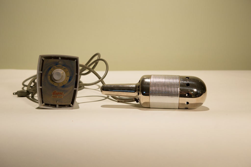 Vintage Niagara Chrome Hand Massager, Retro Sex Toy