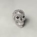 Mexican Catrina Skull Silver Ring