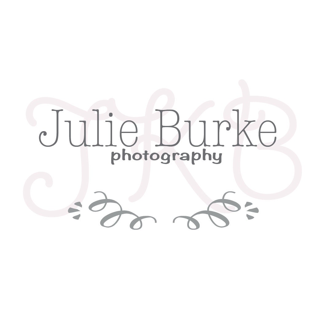 Premade Semi Custom Logo Design -- You choose your own colors to personalize and customize