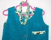 Handmade Toddler Romper, 5T Girls Jumper and Headband, Vintage Style Romper from Made Of Flaws
