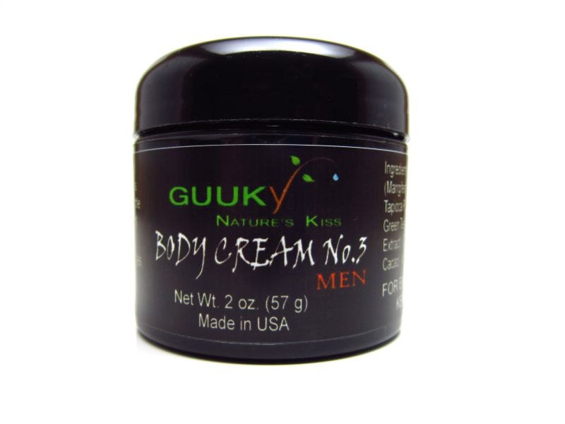 Mens Body Cream - 100% pure & natural skin care