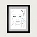 Fashion Illustration Art Print. Fine art print by Jo Diquez