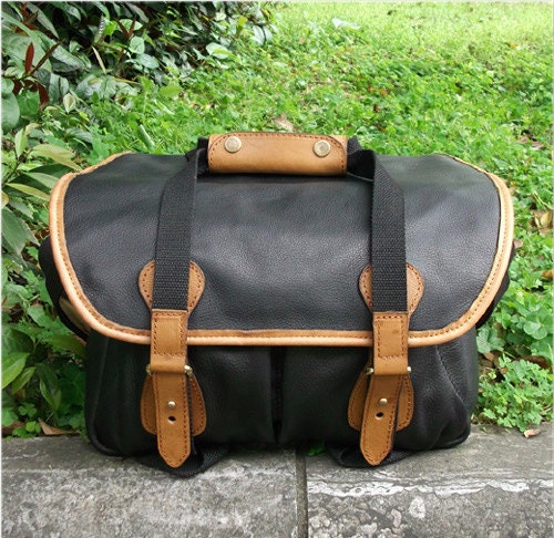 Camera bag,Genuine leather bag for nikon sony olympus canon pentax