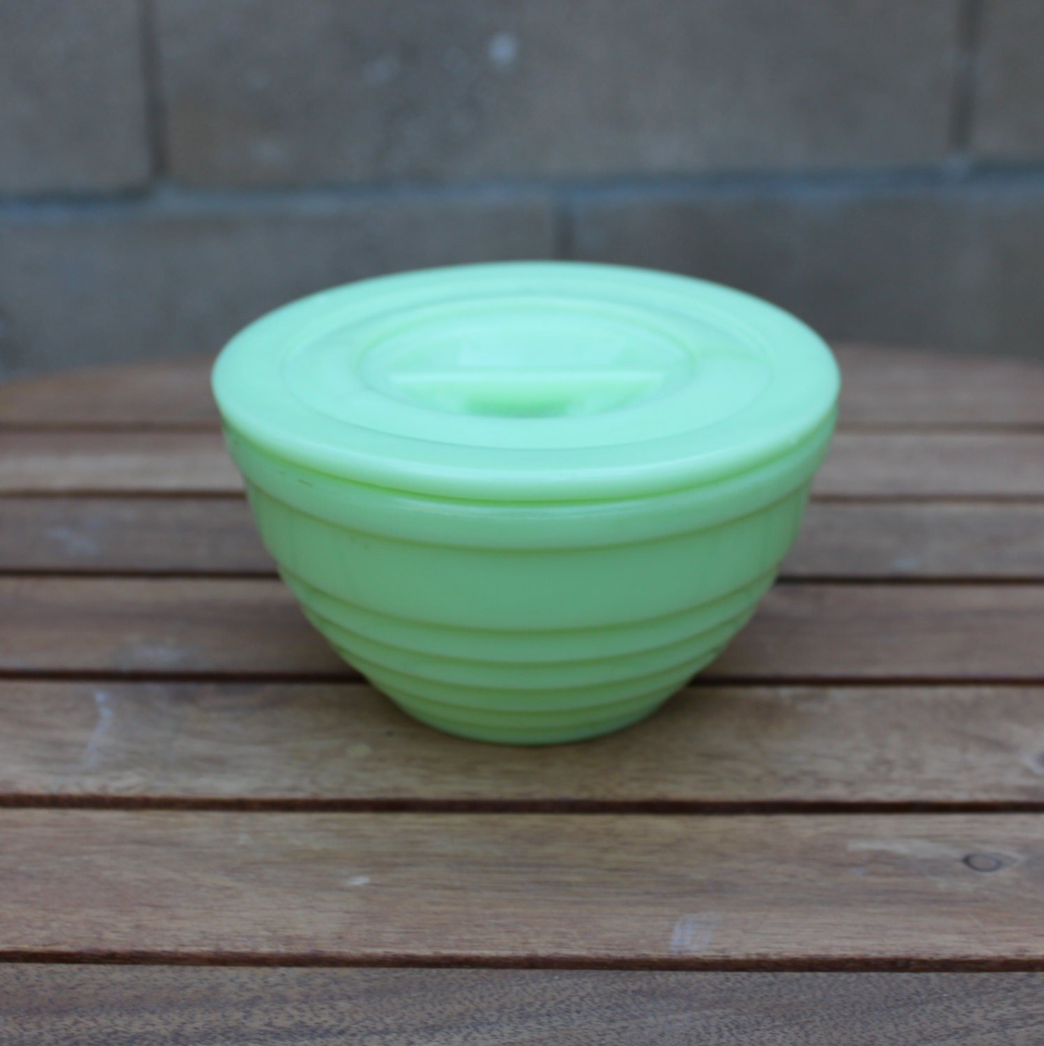 Jeannette Jadite/Jadeite Leftover/Drippings Bowl