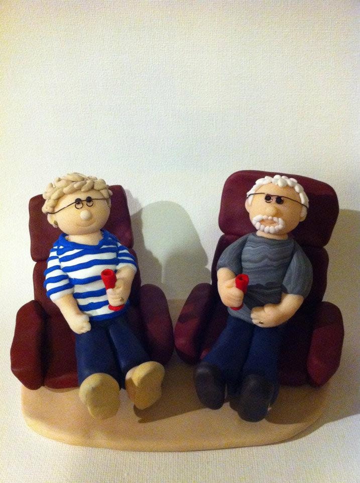 Personalised polymer clay cake toppers for any occasion
