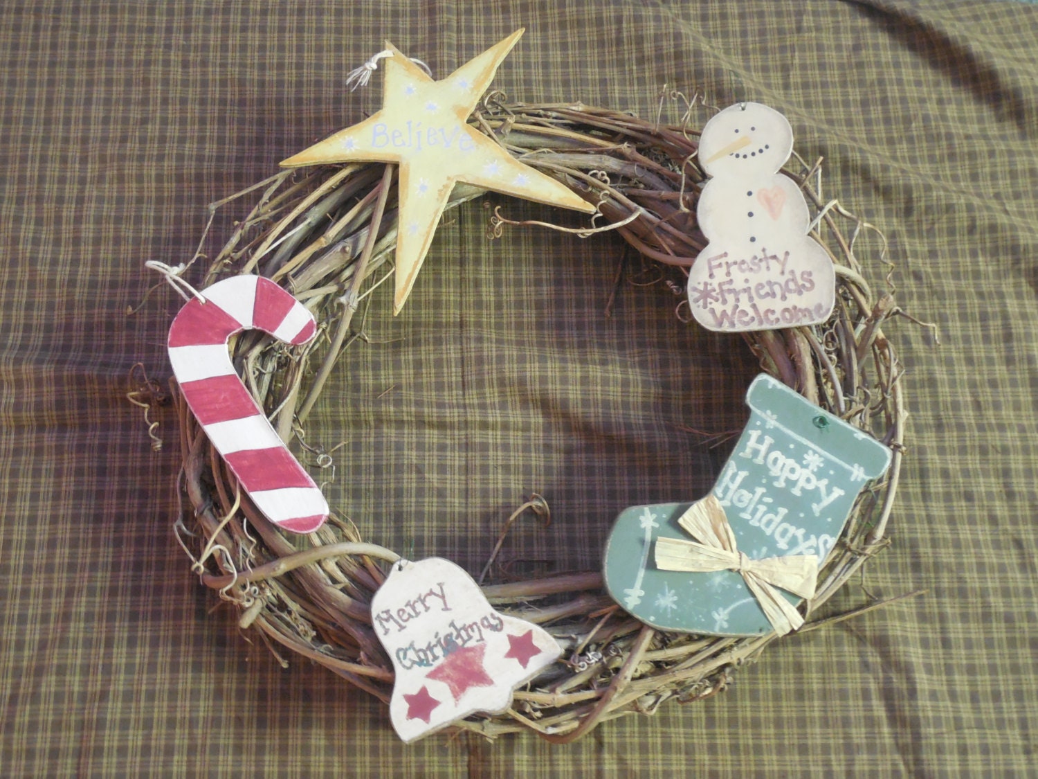 Primitive Christmas Ornaments